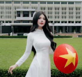 Mai Dora tung loạt ảnh áo dài chào mừng ngày 30-4 khiến dân tình "không thể rời mắt"