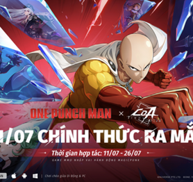 Crystal of Atlan: Tinh Thể Atlan chính thức ra mắt 11/07! Cú bắt tay cùng One-Punch Man hứa hẹn bùng nổ mùa hè