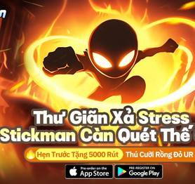 Đặt trước nhận thú cưỡi Rồng Đỏ UR! Game MMO "Stickman GO" chính thức mở đăng ký trước!