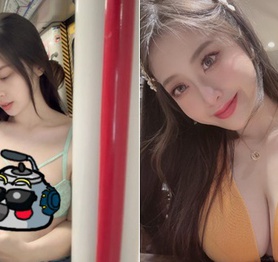 Ăn vận quá hở trên tàu điện, nàng hot girl lại trở thành tâm điểm chỉ trích, dân mạng chỉ ra "không phải lần đầu"