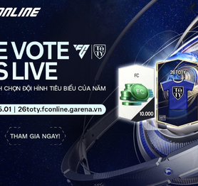 FC Online: Danh sách đề cử cho đội hình 26 Team Of The Year chính thức lộ diện