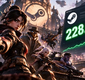 Chưa phát hành chính thức, bom tấn mới của Valve đã phá kỷ lục Steam, hơn 228.000 game thủ cùng lúc đổ xô trải nghiệm