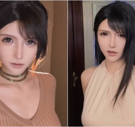 Xuất hiện Tifa "đời thực" gây sốt game thủ, cosplay đã giống, mặt mộc không trang điểm còn giống hơn