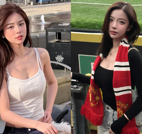 Nhan sắc từng được ví như "Yena phiên bản thực", gái xinh nay lại khiến fan MU "đổ gục"