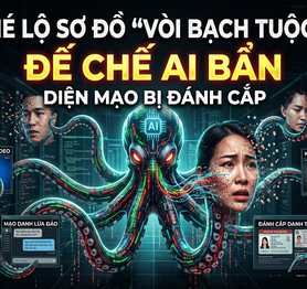 Sơ đồ "vòi bạch tuộc" của đế chế AI bẩn: Khi diện mạo của bạn bị "đánh cắp" để phục vụ ngành công nghiệp đen!