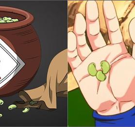 Đậu thần Senzu - bảo vật hack game trong Dragon Ball có nguồn gốc từ đâu?