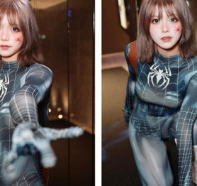 Cosplay "Nhện Đen" quá gợi cảm, nàng hot girl bỗng nổi như cồn, CĐM vội truy tìm danh tính và cái kết