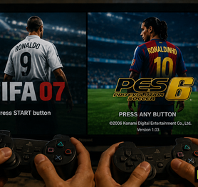 Cánh đàn ông chúng tôi cũng có những tranh cãi không hồi kết: FIFA hay PES hay hơn, nhưng rồi tất cả cũng chỉ còn là hoài niệm