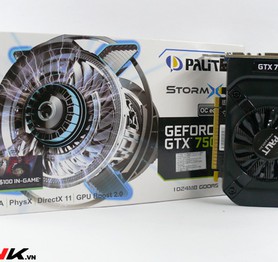 Đánh giá chi tiết card đồ họa Palit GTX 750 StormX
