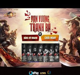 “Game lạ” Ám Hắc Tam Quốc rục rịch “thay máu” với intro Vạn Vương Tranh Bá