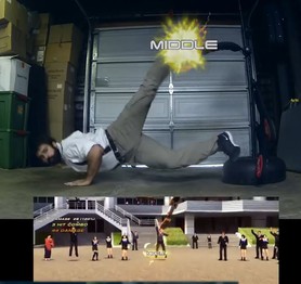 Thanh niên rảnh học lóm toàn bộ võ công của nhân vật game