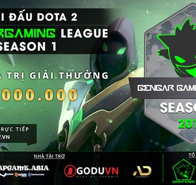 Gengar Gaming League DOTA 2 bùng nổ với giải đấu trị giá 40 triệu đồng