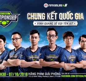 FIFA Online 4 tung trailer cực ngầu giới thiệu VCK giải National Championship 2018