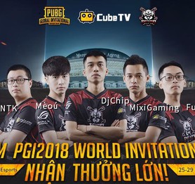 Nhận quà siêu khủng tại CubeTV khi xem Refund Gaming thi đấu chung kết thế giới PGI 2018