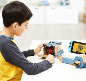 Thật bất ngờ Nintendo Switch cạnh tranh với cả Lego, tung ra bộ đồ chơi "robot" bìa carton ai cũng thèm muốn