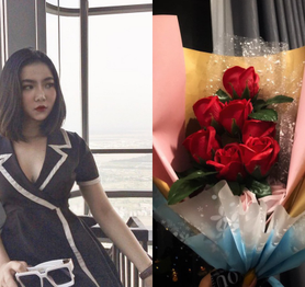 Book xe ôm vu vơ hết 55k, gái xinh không ngờ gặp trúng tài xế chiều khách như người yêu, tặng luôn bó hoa 170k