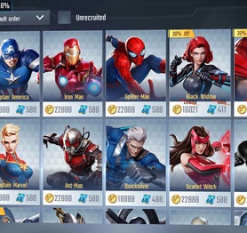 MARVEL Super War - "Đại kình địch" của Liên Quân Mobile ra mắt, sở hữu: 42 tướng, 62 skin, đủ các mode cơ bản