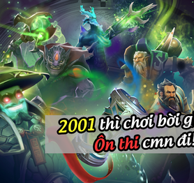 Cộng đồng DOTA lên kế hoạch kick các thành viên 2001 để... 'giúp các cháu ôn thi'