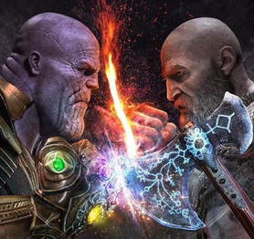 Sau tất cả, liệu chiến thần Kratos có cửa nào để đánh lại Thanos hay không?