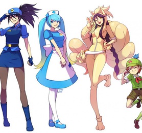 Bộ tranh khi các vị tướng LMHT trở thành cao thủ trong thế giới Pokemon?