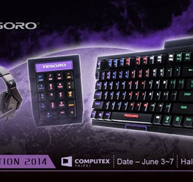 Tesoro hé lộ loạt gaming gear "khủng" dành cho game thủ