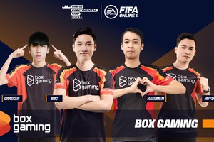Box Gaming thẳng tiến vòng Knock-out giải đấu FIFAe Continental Cup 2021 với vị trí nhất bảng