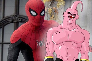 Bất ngờ khi thấy Spider-Man và Super Buu đụng độ, Nhện vẫn chưa hết nhọ nên mới bị biến thành 