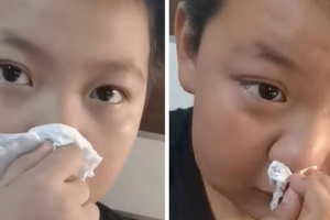 Cậu bé nói bị dị ứng với mùi bài tập về nhà, ủ bệnh trong 5 năm