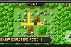 Trở về tuổi thơ với tựa game tái hiện lại huyền thoại Bomberman trên thiết bị di động