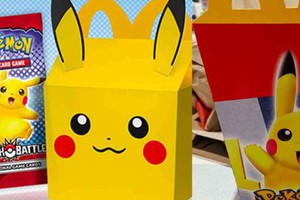 Hợp tác với McDonald, Pokemon tung ra gói sản phẩm siêu đặc biệt, chỉ có thể nhận khi mua đồ ăn