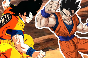 Game thủ Dragon Ball sáng tạo, cho Songoku hợp nhất với con trai, tạo ra thiết kế quá ấn tượng