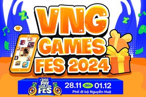 Thiên Long Bát Bộ VNG "thổi bùng" ngày hội ZALOPAY YEAR END FES 2024 với ngàn quà tặng độc đáo