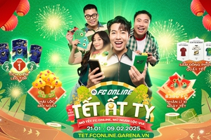 FC Online chơi lớn Tết này: Tặng lì xì FC khủng dành cho người chơi từ mùng 1 đến mùng 5 Tết