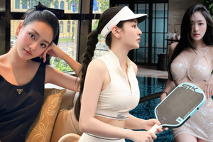 Danh tính cô gái vừa bước ra sân pickleball đã khiến tất cả trầm trồ: "Ôi thôi chết, sao lại có người hoàn hảo cỡ này"