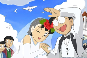 45 năm sau, Shizuka và Nobita liệu có hạnh phúc? Fan rơi nước mắt với chi tiết nhỏ này