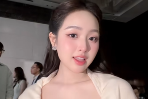 Đi ăn cưới, hot girl Lê Phương Anh toả sáng tự tin, thu hút triệu ánh nhìn