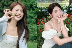 Vẻ ngọt ngào của diễn viên sinh năm 2001 đóng cùng lúc 2 phim giờ vàng VTV