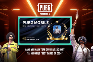 PUBG MOBILE chiến thắng giải thưởng quốc tế  Sensor Tower Apac Awards