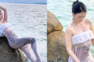 Ngọc Trinh lộ body thật qua camera thường, netizen so ảnh đã qua chỉnh sửa liền nói 1 câu!