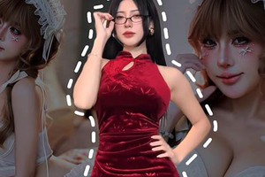 Coser Việt gây bão khi hóa thân thành Boa Hancock nấu ăn