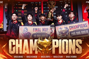 WAG Academy chính thức trở thành tân vương Vietnam League 2025: “đòn đánh quyết định” thuộc về SHIRYU!