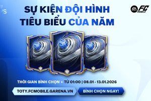TOTY26: Quyền năng trong tay, game thủ FC Mobile định hình siêu sao thế giới