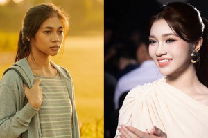 Á hậu để mặt mộc đóng Trại Buôn Người: Tuổi thơ khó khăn, từng bị chê nhan sắc