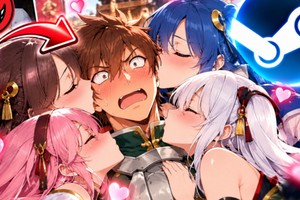 Né kiểm duyệt trên Steam, bom tấn game huyền thoại thay đổi chóng mặt, nam chính cứ gặp nhân vật nữ là "hôn"