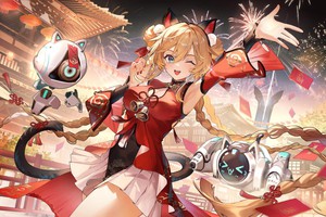 Né đạn, bám tường bằng cách "hóa giấy" - Gameplay khác lạ của Strinova: Biệt đội Anime