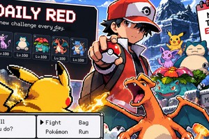 Thêm một tựa game Pokémon miễn phí nữa do người dùng tạo ra, chiến đấu với nhân vật huyền thoại, mỗi ngày lại một biến thể