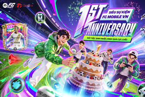 FC Mobile Việt Nam mang đến 2 huyền thoại MU nhân kỷ niệm 1 tuổi