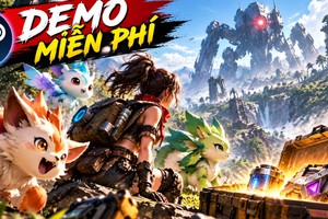 Xuất hiện tựa game mang phong cách Pokémon nhưng lại sinh tồn, loot đồ quá hấp dẫn, đã có thể chơi thử miễn phí