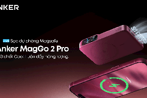 MagGo Power Bank 2 Pro - Pin dự phòng "mát lạnh" của Anker ra mắt: Sạc 50% pin trong 25 phút, "hạ hỏa" ở mức 36°C