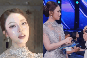 Sốc visual với MC Khánh Vy ở chung kết Miss Universe Vietnam: "Giống Hoa hậu hơn cả Hoa hậu"